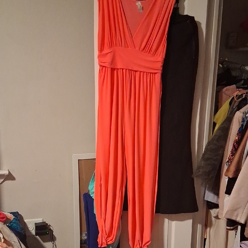 Coral Jumpsuit